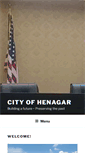 Mobile Screenshot of cityofhenagar.com